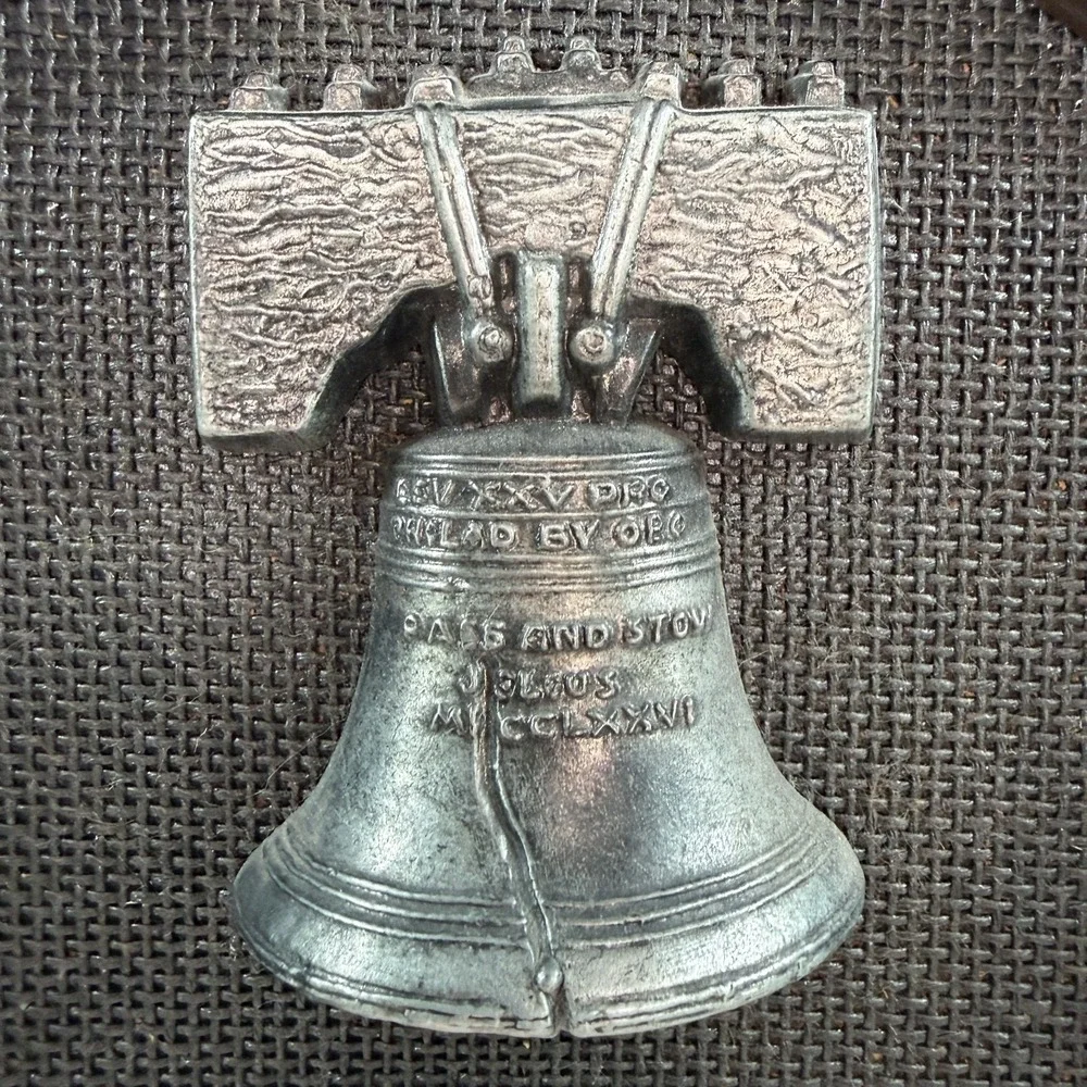 Vintage Seth Thomas Ben Franklin Wall Clock Liberty Bell Colonial‎ Working
